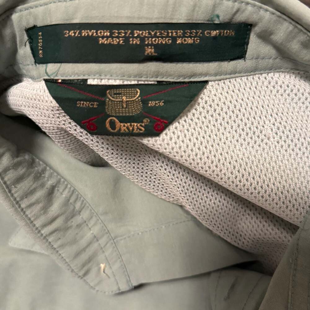 Orvis Men's Long Sleeve Fishing Shirt Size XL - Picture 4 of 4